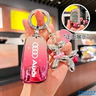 Car Key Fob Cover Audi A6L A7L A3 A4L A5 Q2L Q3 Q5L Q7 B9 8S 8W TT TTS TFSI Key Protection Shell Acc