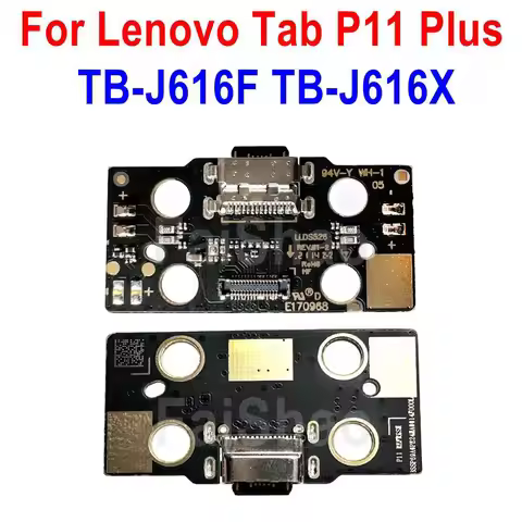 New USB Charging Port Connector Plug Jack Charge Dock Board Flex Cable For Lenovo Tab P11 Plus TB-J6