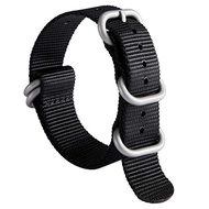 NATO Zulu Watch Strap Thick G10 Premium Ballistic Nylon Replacement Watch Bands 18mm 19mm 20mm 21mm 