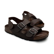 XES Men BSMM21074 Backstrap Sandal (Brown Black)