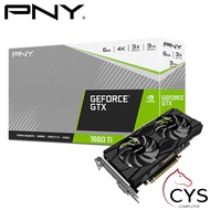 PNY GEFORCE GTX 1660 TI DUAL FAN 6GB GDDR6 192BIT