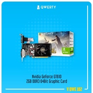 Qwerty Nvidia GeForce GT610 2GB DDR3 64Bit GPU Graphic Card VGA