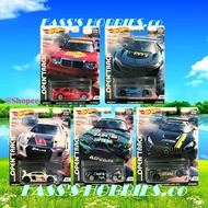 HOT WHEELS™ PREMIUM CAR CULTURE OPEN TRACK NISSAN SKYLINE GTR R32 HKS AMG MERCEDES BENZ 190E MOMO AC
