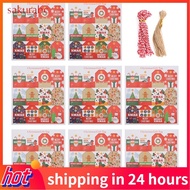 Sakurabc Christmas Gift Tags  Tag Sticker Gifts for Party DIY