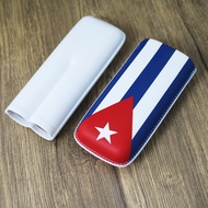 Fashion Portable 2/3 pack Cig Leather Case Humidor Mens Trend Travel Humidor Case