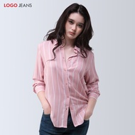 KEMEJA Logo Jeans - Shirt TraceyWanita 24A87L9PW