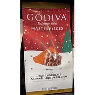 Godiva Milk Chocolate Caramel Lion Of Belgium 166g
