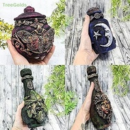 NEW New Bottle Celestial Decorative Moon Potion Jar Gothic Decorative Witchcraft Sculpture Home Deco