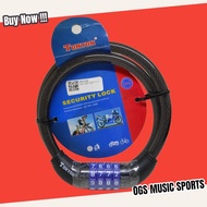 4-Digit Number Code Bicycle Lock