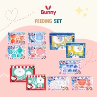 Lusty Bunny Feeding Set Baby Gift Set BPA Free 6in1 7in1 9in1 Tableware Package | LB-1403 | LB-1411 