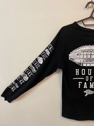 「美國印製」❗️「Hall of Fame」洛杉磯品牌「名人堂」黑色秋冬防風長袖衛衣 車衣 hall of fame long  sleeved black T-shirt  printed in USA丨supreme carhartt dickies Pyrex off white