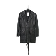 Back to Green-皮衣外套 短大衣 L-05//vintage Leather Jacket