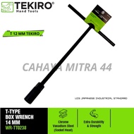 TEKIRO T-TYPE SOCKET 14 MM BLACK T-SOCKET WRENCH / TOOLS - TOOLS