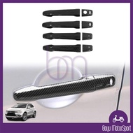 Mitsuibishi ASX 2010 - 2018 Door Handle Cover Trim Carbon Fiber Pattern Mitsuibishi ASX BAYU Motorsp