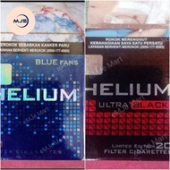 PROMO Rokok Helium Black Dan Blue Fans Filter 20 Batang Cukai Resmi NEW
