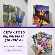 8R photo printing of regular 10R/ (stard 10,000) size 20x25cm