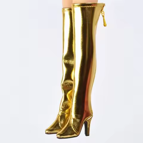 1/6 Scale Multiple Styles Female Soldier Boots Sandals Hollow Shoes Model for TBLeague Phicen S28A 2