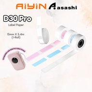 Aiyin D30 Pro Label Paper 15mm X 5.4Meter (1 Roll)