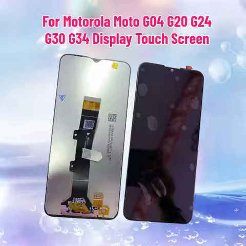 LCD Screen Assembly for Motorola Moto G04 G20 G24 G30 G34 Display Touch Screen