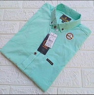Kemeja Laki Laki Lengan Pendek Warna Hijau Mint Kemeja Pendek Hijau Mint Kemeja Hijau Tosca