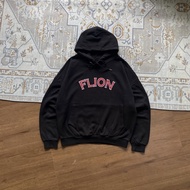 Hoodie  hitam flion second