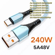 USB To USB C Fast Charger Cable Quick Charging LIKAIYUE 10A 240W  3.0 Type-C Cables Wire Chargers US