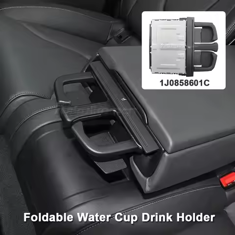Foldable Water Cup Drink Holder Beverage Bottle Mount Stand 1J0858601C 8P0885995B For VW Jetta Golf 