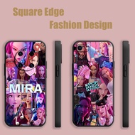 Casing For OPPO A53 Reno6z 6 Lite A78 A98 5G A3 Pro Reno 8t 4G kpop demon hunters mira Pink aestheti