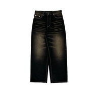 BAGGY PANTS DENIM BLACK COFFEE MOODDAY PROJECT