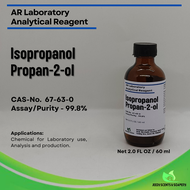 Isopropanol Propan-2-ol AR Laboratory Analytical Reagent