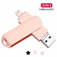 ♥100%Original Product+FREE Shipping+COD♥ IOS USB 3.0 pen drive 512GB OTG USB flash drive for iPhone/iPad/Android SmartPhone/Tablet/PC