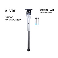 Mr.tiparts ขาตั้งจักรยานสามพับได้ขาตั้งคาร์บอนอัลลอยน้ำหนักเบาพิเศษสำหรับ JAVA NEO 16นิ้วขาตั้งด้านข