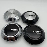4pcs/lot Wheel Center Hub Caps 73mm ID For Advan Racing RS-D RZ2 Tire Rim Car Styling Exterior Decor