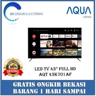 AQUA LED TV 43” 43AQT1000U / 43 AQT 1000 SMART ANDROID TV 43 INCH