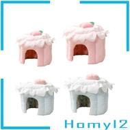 [HOMYL2] Guinea Pig Hideout Sleeping Lovely Hamster House for Mice Hamster Chinchilla
