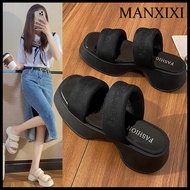 MANXIXI Women Fashion Wedge Heels 1.97 Inches Beautiful Sandals (Size 35-40)