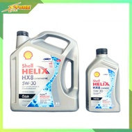 💢ลดพิเศษ💢เชลล์ 5W-30 SHELL น้ำมันเครื่องดีเซล สังเคราะห์แท้ Shell HELIX HX8 5W-30 6+1 ลิตร ถูกที่สุด‼💯