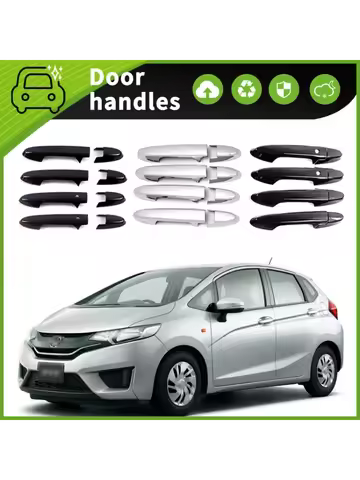 For Honda Fit Jazz Fit GK5 2014-2018 door handle decorative bowl handle accessories 2015 2016 2017