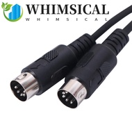 WHIMSICAL DIN 5PIN Cable MIDI DIN 5PIN Music Cable DIN Plug to 5 Pin Double Headed 5PIN Male to Male