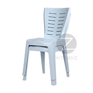 Stackable Dining Plastic Chair EL-701 - 2pcs 3V High  Quality