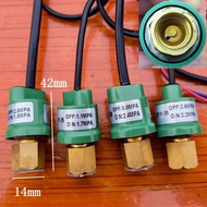 Air conditioner high pressure protector parts OFF/ON 2.5/1.8MPA 1.1/1.7 3.0/2.4 2.6/2.2 Terminals/Wi