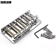 Vintage 5 Strings Electric Bass Guitar Bridge Chrome Guitar Accessories Parts