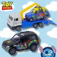 Toy Story 反斗奇兵 玩具總動員 拖車 私家車 吉普車 合金車 迴力車
