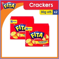 ♔ ❧ ☍ Fita Crackers Ready to Eat Snack 30g x 15 X 2