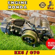 ENGINE BARU LENGKAP UTK HONDA EX5 C70 (1 BIJI) NEW Engine Complete Set EX5 Hght Power , C70 , Deam ,