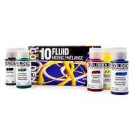 Golden Artist Paint - Fluid Acrylic Paint Mixing Set