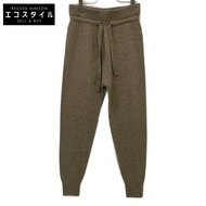 Toyoboushi NUNA 15IT-PC2007 棕色混紡羊絨 100% 針織褲，4 號（二手）