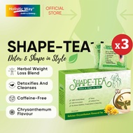 [Bundle of 3] SHAPE TEA Slimming Tea - Detox and Shape in Style (25 Sachets x 3)