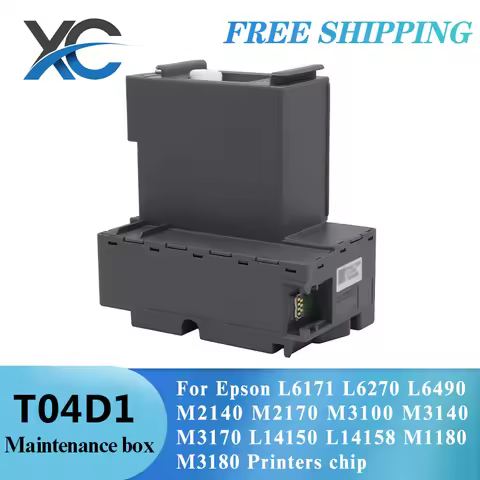T04D1 Ink Maintenance Box with Chip For Epson L6171/L6270/L6490/M2140/M2170/M3100/M3140/M3170/L14150