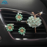 OPENMALL 4Pcs Car Air Conditioner Vent Daisy Perfume Clip Exquisite Decoration for for Girl Women's 